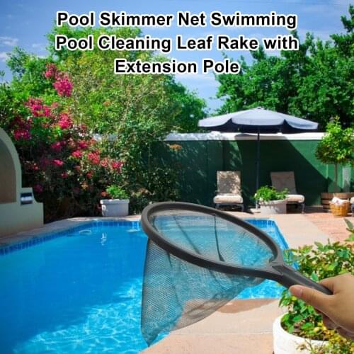 New Pool Cleaning Net Professional Tool Salvage Net Mesh Pool Skimmer Leaf Catcher Bag Outdoor Swimming Pool Cleaner Accessories