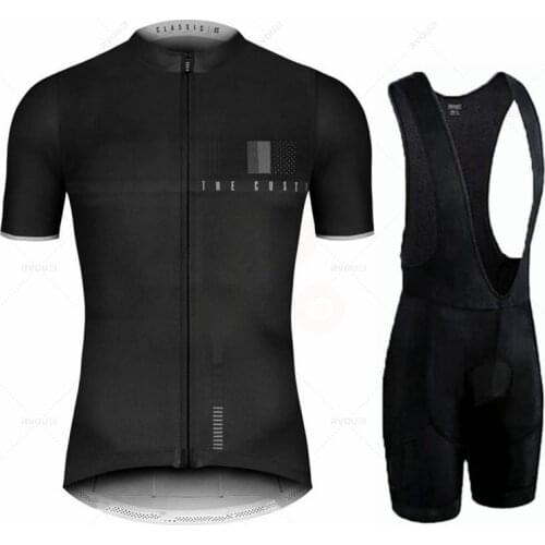 2021 New Breathable Anti-UV Summer Raphaing Team Cycling Jersey Set Breathable Sport Mtb Bicycle Jerseys Mens Cycling Clothing