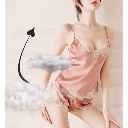 Summer Short Sleeve Thin Print Cute Sleepwear Big Girl Pijamas Mujer Leisure Student Pajama 2020 Pajamas for Women Pajama Set