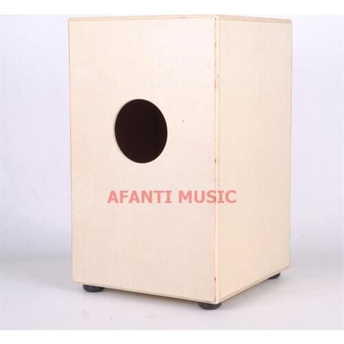 Afanti Music Birch Wood / Ash Wood / Natural Cajon (KHG-101)
