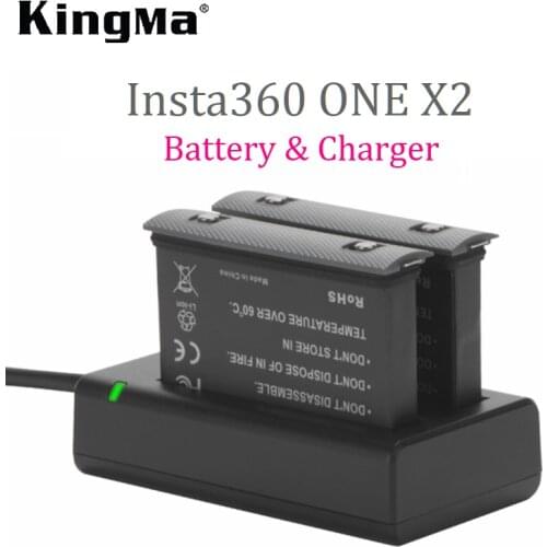 KingMa Battery and Charger For Insta360 ONE X2