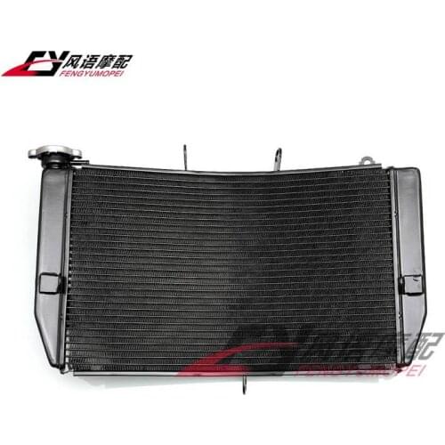 Motorcycle Aluminum Black Cooler Cooling Radiator For Honda CBR 600 RR CBR600RR CBR600 F5 2003 2004 2005 2006