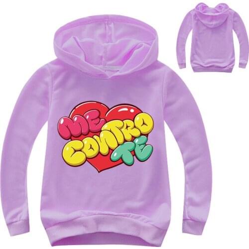 New Spring Kids Baby Boy Cartoon Me Contro Te Print Hoodies Girl Long Sleeve T Shirts Children Swearshirt Tees Costumes Boy Tops
