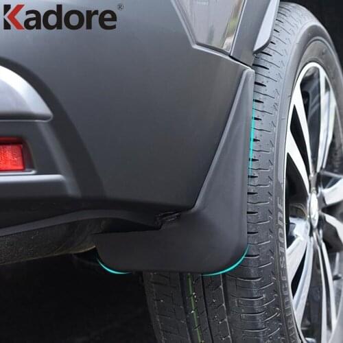For Nissan Kicks 2017 2018 Plastic Dirt Guards Mud Flaps Guard Mudguard Fenders Splash Flaps Car Styling Auto Accessories 4pcs
