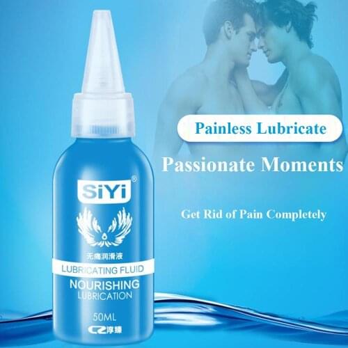 EXVOID 50mL Vibrator Lubricating Oil Sex Toys for Men Women Water-based Sexy Supplies Gay Anal Lubricant for Sex Painless