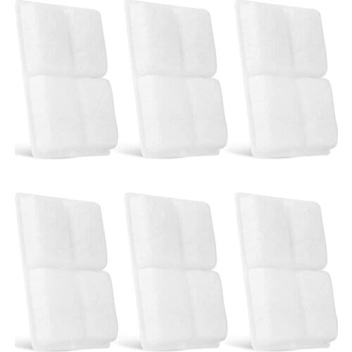 Cat Water Dispenser Filter 6 Pieces of Activated Carbon Replacement Filter, Suitable for 2 L Water Dispenser