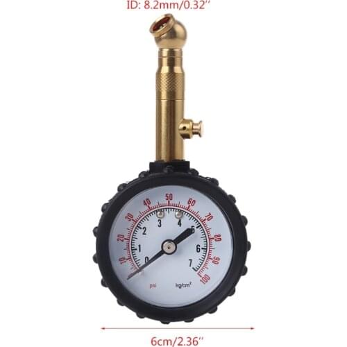 Accurate Tire Pressure Gauge Tire Pressure Measuring Instrument for Vehicle Use 652A