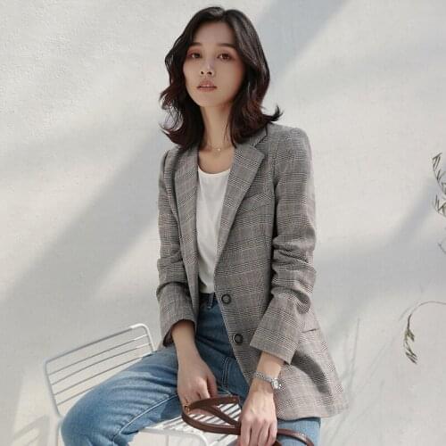 KMETRAM Womens Jacket Spring Coat Women Clothes 2020 Streetwear Blazer Women Blazers and Jackets Outwear Chaqueta Mujer MY2714