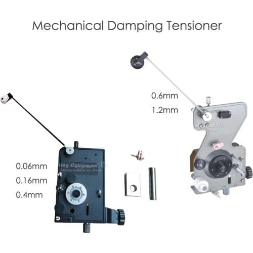 Mechanical damping Tensioner Tension Controller for Coil winder Winding Machine use different wire diameter from 0.02mm to 1.2mm
