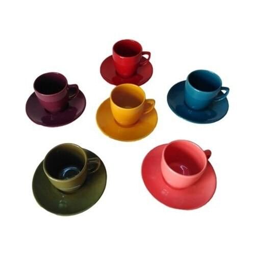 Fashion Ceramic Coffee Cup and Saucer Straight Latte Cup Cappuccino Couple Espresso Coffee Cups Drinkware Morning Gift