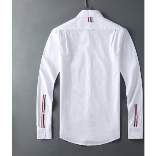 2021 New Fashion Men White Shirt Blouse Casual Long Sleeve Cotton Oxford Top Fashion Korean Women Blouse Formal High Quality