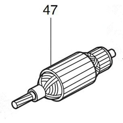 Genuine Armature For Makita 220V 516158-0 4130
