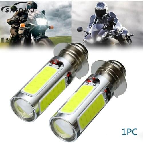 1PC H6M PX15d P15D25-1 E401 White COB LED Motor Bike/ATV Headlight Bulb Fog Light High Quality