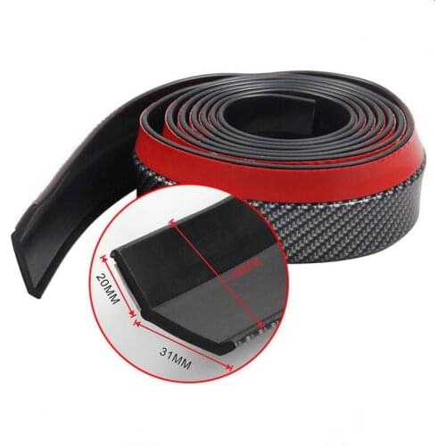 Car Front Bumper Lip Rubber Protector Car Accessorie for Audi A1 A2 A3 A4 A5 A6 A7 A8 Q2 Q3 Q5 Q7 S3 S4 S5 S6-S8 TT TTS RS3-RS6