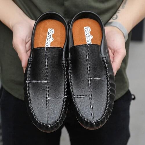 Outdoor comfortable Men Shoes Moccasins Loafers Man Leather Shoes Fashion Masculino Classic Handmade Slip On Driving Casual Shoe