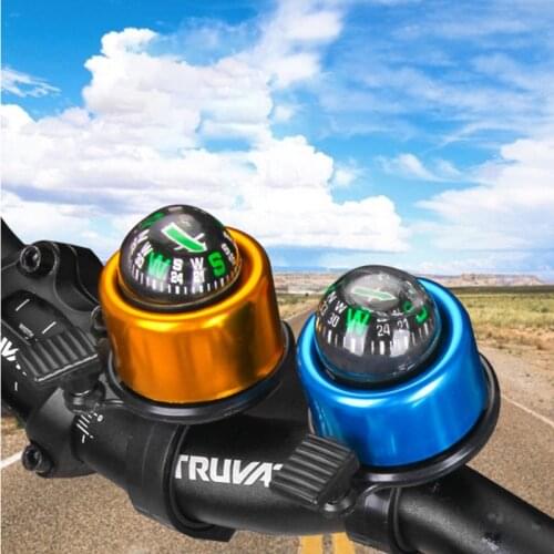 Bike Bell Outdoor Bicycle Bell Rings Safety Cycling Bicycle Handlebar Metal Ring Bike Bell Horn Sound Alarm Bicycle Accessories