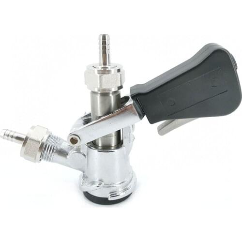 High accepted D system beer coupler,Black D distributor