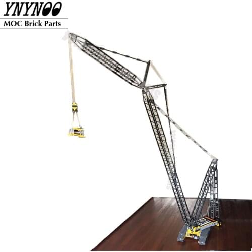 High-Tech Crawler Crane Tower Crane LTR11200 MOC Building Block Bricks Parts Kit Remote Control Electric Assembly Toy Gifts
