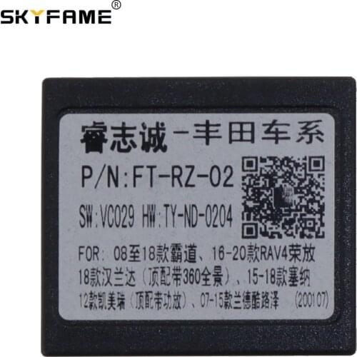 SKYFAME Car canbus box for TOYOTA RAV4 PRADO SIENNA HIGHLANDER CAMRY LAND CRUISER CHR COROLLA HILUX AURIS YARIS CMARY