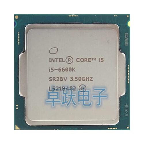 Intel i5-6600k 3.5 ghz lga1151 scrattered piezas 14nm 95 w quad core procesador cpu