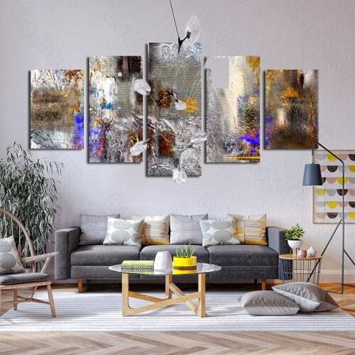 Sofa Background Wall Still Life Paintings Living Room Decoration Frameless Paintings Bedroom Murals Can Only Be Expected