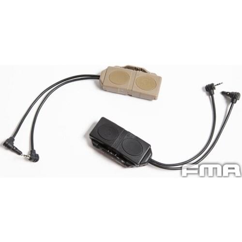 TB1406 dual control PEQ mouse tail switch button wire control button