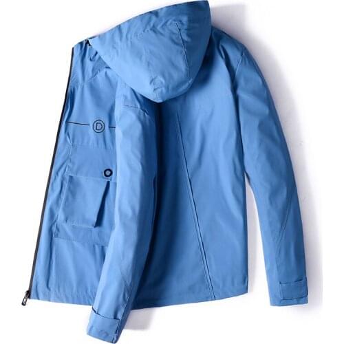 Large size Hooded Jacket Men Bomber 8XL Jacket Mens Windbreakers Spring Autumn Casual Sportswear Loose Cargo Jacket Men