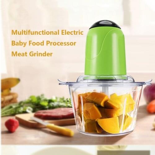 Multifunctional Electric Baby Food Maker Meat Grinder Vegetable Cutter 2L Large Capacity Fruits Mincer Baby Feeding Machine