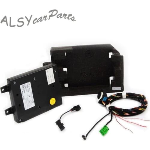 YIIMIAOMO OEM 1K8 035 730D 9W2 Bluetooth Module+Cable Harness+Foam Holder For VW Golf Jetta MK5 6 Passat RCD510 Radio 1K8035730D