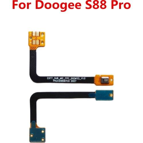 New Original Doogee S88 Pro Phone Microphone FPC Flex Cable Assembly For Doogee S88 Mic FPC Cable Phone Accessories