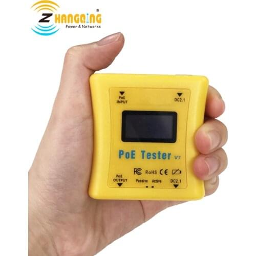 New PoE Tester Gen2 Quickly Detect and Identify PoE Type, Measure DC Power Supply, Show Volts, Amps, Watts for your devices