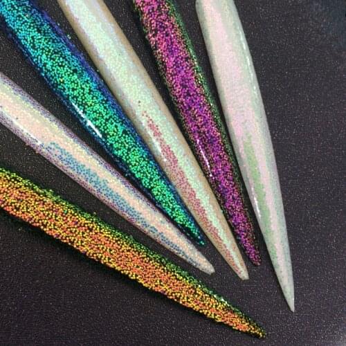 WHOLESALE 100g AURORA GLITTER Mermaid Powder Unicorn Sequins 3D Nail Art Pigment Nail Glitter Decoration SUPER SHINING EFFECT
