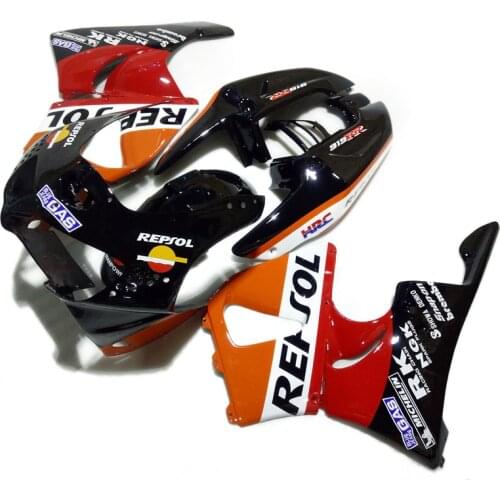 Orange silver CBR900RR 919 1998 1999 For HONDA Fairings ( Fairing kit ) cbr 900rr 98 99 CN02