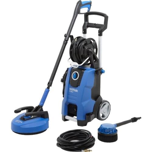Wheeled car washer E140.2-9 household high pressure washing machine portable mobile cleaning machine