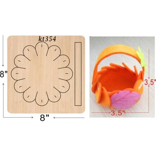 Flower basket dies 2019 new die cut & wooden dies Suitable for common die cutting machines on the market