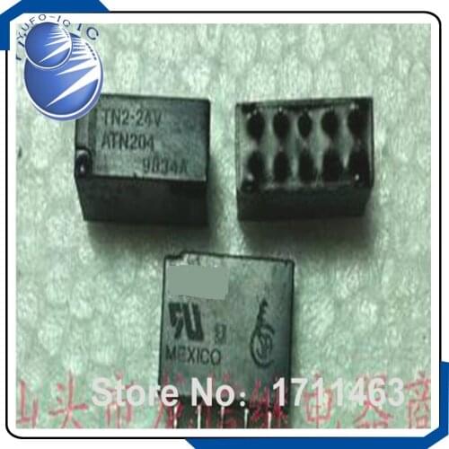 Free Shipping 2PCS Used relay NAIS TN2-24V, YF0923