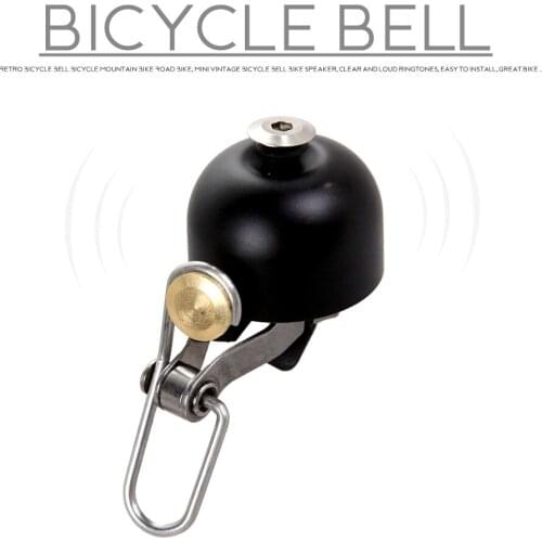 Self-Propelled Bicycle Bell Dead Fly Brass Bell Suitable for All Kinds of Handlebar Caliber Sound Crisp 15-1B