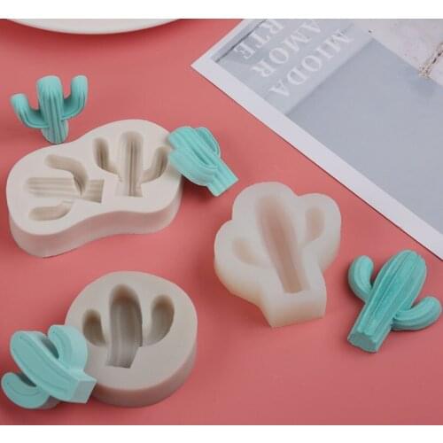 Cactus Silicone Mold Fondant Mould Cake Decorating Tools Chocolate Gumpaste Molds, Sugarcraft Kitchen Gadget