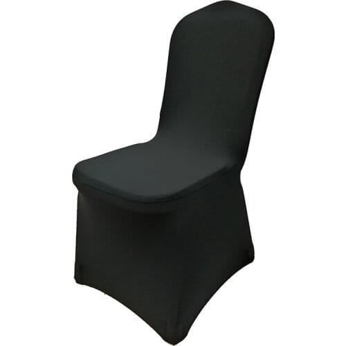 Cheap black spandex chair cover for wedding chairs banquet chairs chiavari chairs