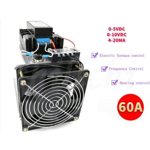 Three-phase AC voltage regulator module STY-60A regulator SCR dimming power adjustment temperature control heating