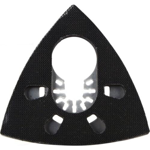 93mm Triangular Polishing Sanding Pad Oscillating Multi Tool Wood Cutting For Bosch Dremel Renovator Power Tools