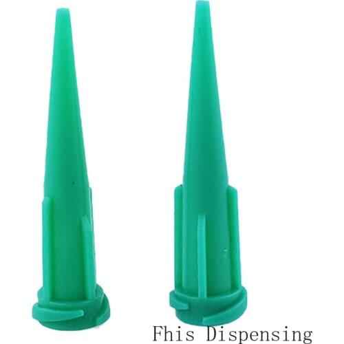 Pack of 100 18G Opaque Plastic Conical Fluid Epoxy Resin Smoothflow Tapered Needle Glue Dispensing Tips
