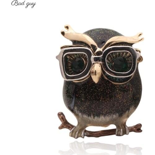 Vintage Matte Pin For Womens Cute Owl Brooch Jewelry Party Office Clothes Scarf Buckle Garment Accessories Brooches Gift