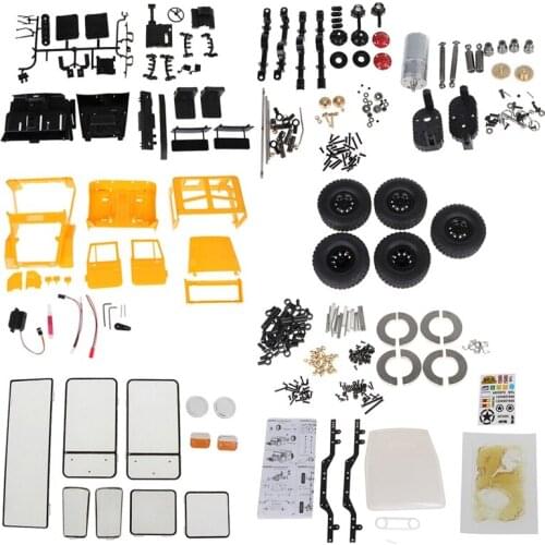 WPL C34 KIT Version Metal 1:16 FJ40 4WD Climbing Off-road Car DIY Parts Q6PD