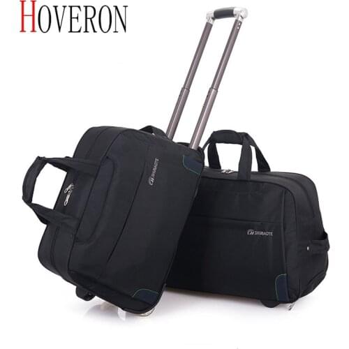 Women Waterproof High capacity Travel Bag Thick Style Rolling Suitcase Trolley Luggage lady Men Travel Bags Suitcase With Wheels