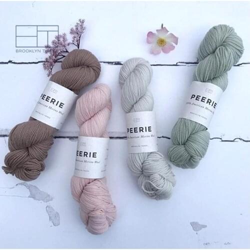 1*50g Skein Brooklyn Tweed PEERIE yarn wool yarn hand knitting yarn