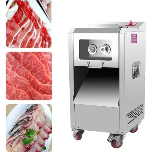 220V110V Commercial Meat Slicing Machine Vertical-type Meat Slicer Electric Meat Cutting Machine 2200W Large Power Meat Mincer