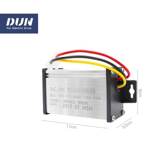 48V-72V to 12V 10A DC-DC Convertor For Electric Bicycle Bike Scooter