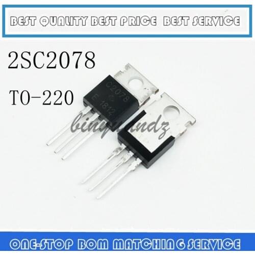 5PCS C2078 TO220 2SC2078 TO-220 2078 3A 80V