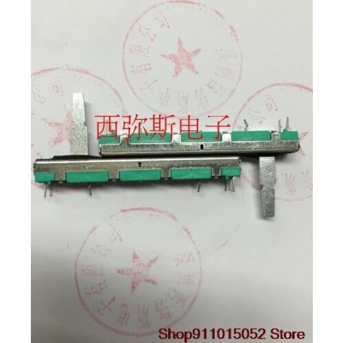 5 PCS straight row 6 cm A10K potentiometer volume potentiometer straight push rod